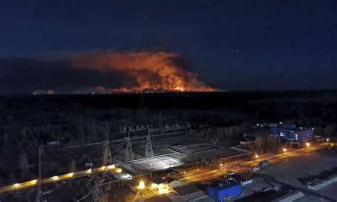 Ukraine Wildfires Draw Dangerously Close To Chernobyl Site Chernobyl Nuclear Disaster The