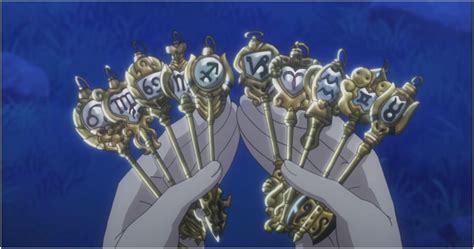Fairy Tail Lucys 10 Golden Celestial Keys