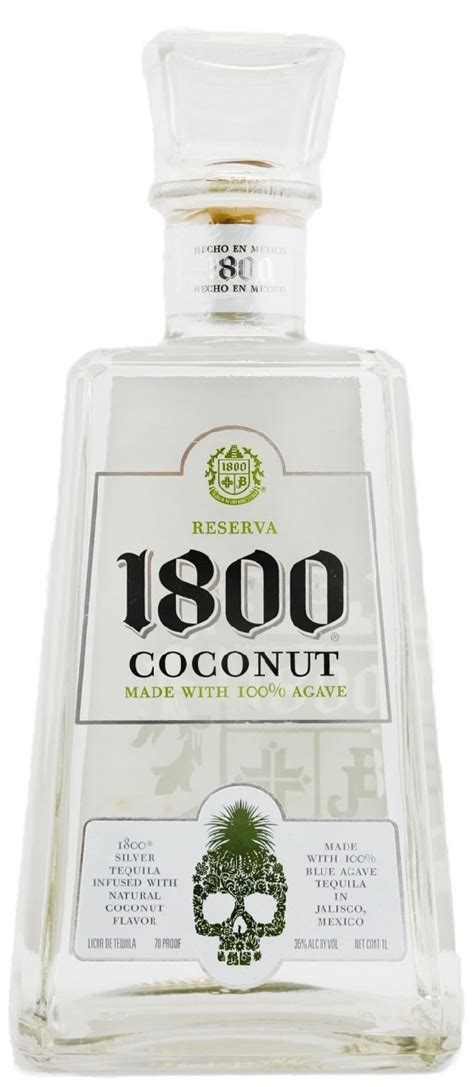 1800 Coconut Tequila Lit Bottle Values