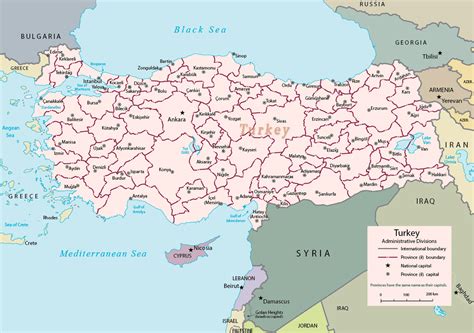Turkey Map Map Of Turkey Map Regions Online