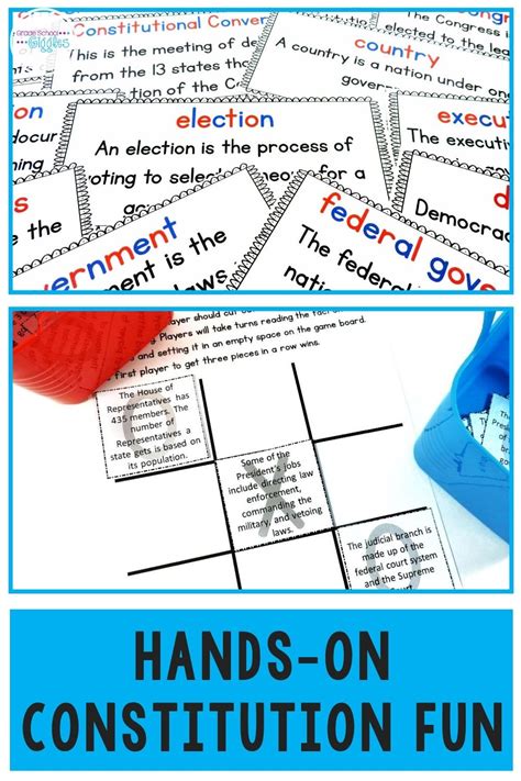us constitution unit social studies elementary third