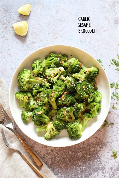 Sesame Garlic Broccoli Recipe Vegan Richa Bloglovin