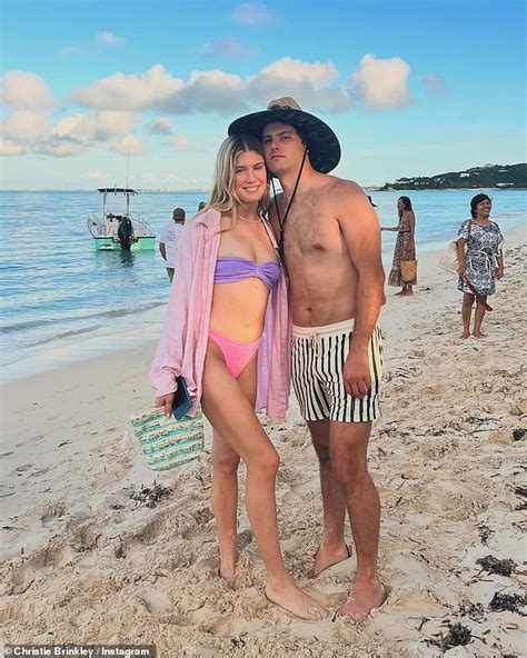 Christie Brinkley S Son Jack Spotted Kissing Tennis Star Genie Bouchard