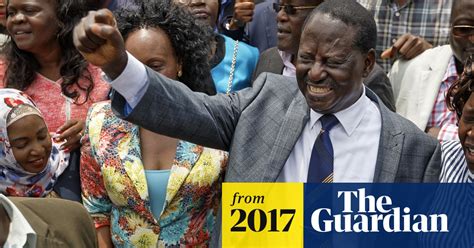 Kenyan Opposition Supporters Celebrate As Election Result Declared Invalid Video World News
