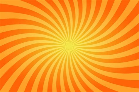 Premium Vector Sunburst Retro Sun Rays Yellow Background