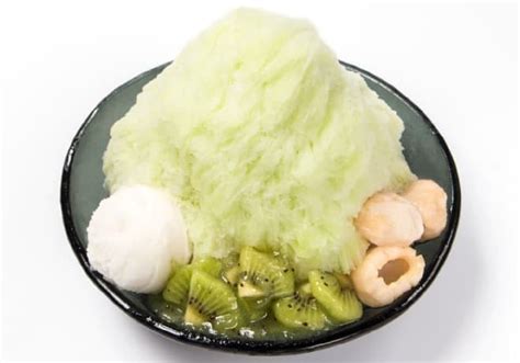 plenty of melting juicy kiwi kiwi shaved ice for ice monsters only in summer []