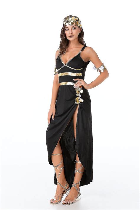sexy egyptian cleopatra princess costume outfits ladies roman toga robe greek goddess medieval