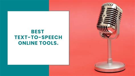 Best Text To Speech Online Software Tools