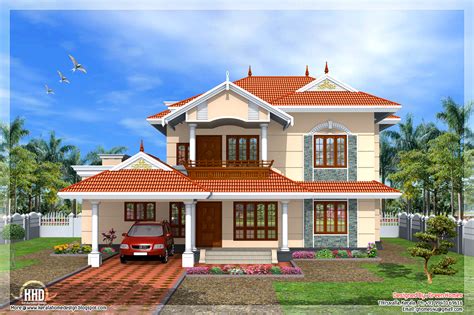 Kerala Style 4 Bedroom Home Design Home Design Plans
