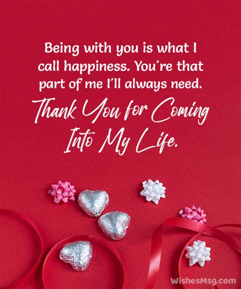 Thank You For Coming Into My Life Messages And Quotes Wishesmsg