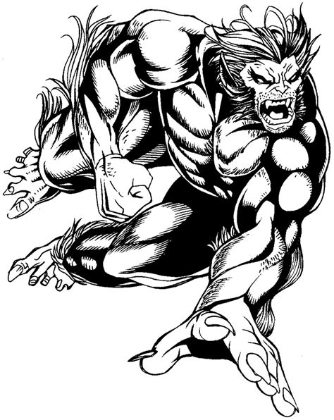 Storm how about to print and color this storm coloring page? How to Draw Beast from Marvel's X-Men Superhero Team ...