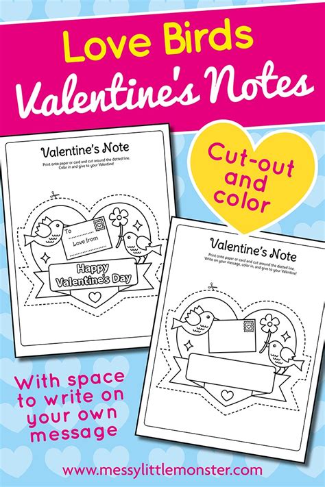 Personalize your own printable & online valentine's day cards. Free Printable Valentine Cards for Kids - Messy Little Monster