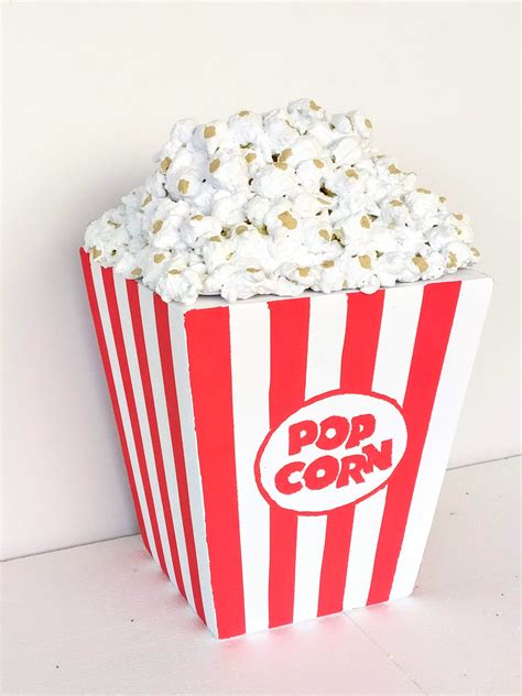 19 Giant Popcorn Box For Greeting Cards L 50 Cm Etsy