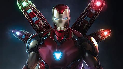 Iron Man Infinity Suit Iron Man Man Hero Wallpaper