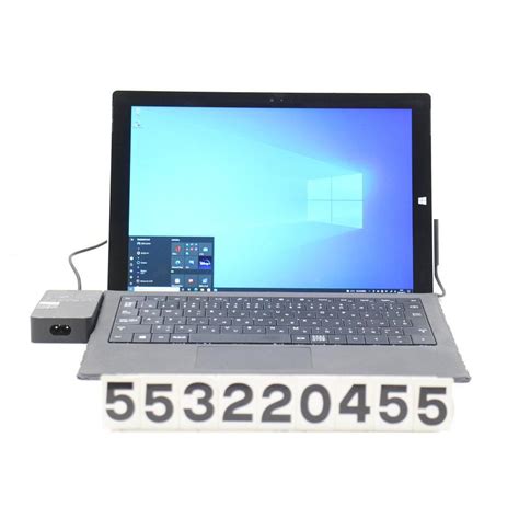 Microsoft Surface Pro 3 256gb Core I7 4650u 17ghz8gb256gbssd12w