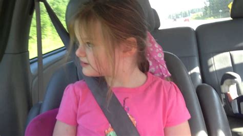 Isabella Loves Car Rides With Wind Therapy Severe Autism Youtube