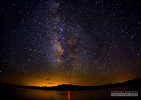 Milky Way Over Lake Mary Flagstaff Az Perseids Meteor Flickr