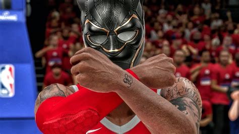 Turning Into Black Panther In Playoff Game 4 Nba 2k18 My Career