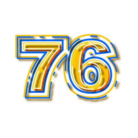 벡터 글꼴 알파벳 번호 76 번호 상징 기호 Png 일러스트 및 벡터 에 대한 무료 다운로드 Pngtree