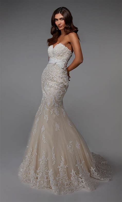Alyce Wedding Dresses 7032 Bedazzled Bridal And Formal Bridal Gowns