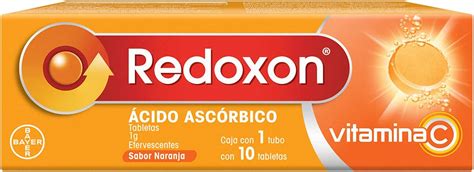 Redoxon Vitamina C 10 Tabletas Efervescentes Mx Salud Y