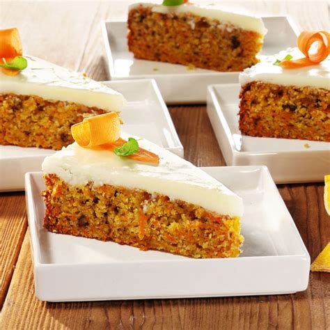 Möhrenkuchen mit Frischkäse-Frosting Rezept