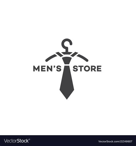 Mens Store Logo Royalty Free Vector Image Vectorstock