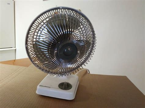 Windmere Vintage Oscillating Fan Desk Fan Speed Df Guc