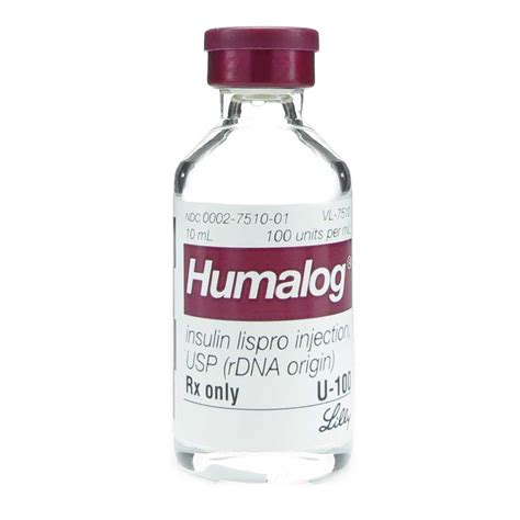 Human and porcine regular insulins are equally effective in subcutaneous replacement therapy. Insulin, Humalog®, (Insulin lispro injection [rDNA origin ...