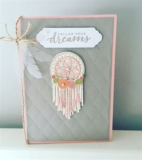 Dream Catcher Card Feather Cards Birthday Cards For Women Card Making