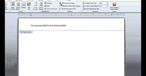 Headers For Apa Papers How Do You Set Up An Apa Style Header Using