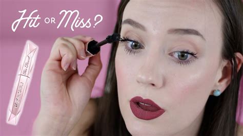 Damn Girl Too Faced Mascara Review Worth The Money Youtube
