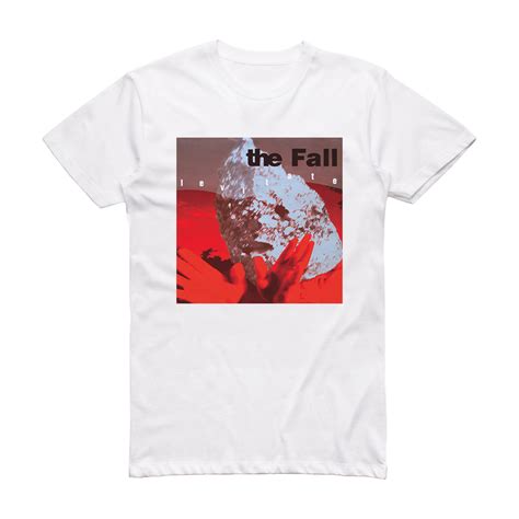 The Fall Levitate Album Cover T Shirt White Album Cover T Shirts