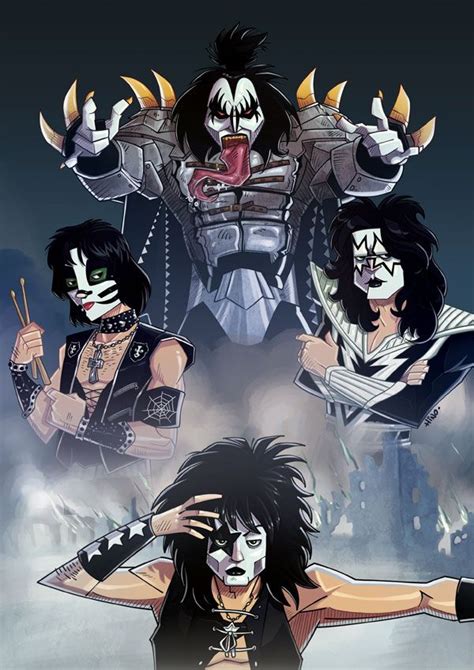Kiss Army Mag Cover By El Hino On Deviantart Kiss Artwork Kiss Band