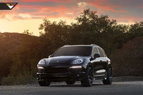 Out Of The Darkness Black Porsche Cayenne Customized To Impress