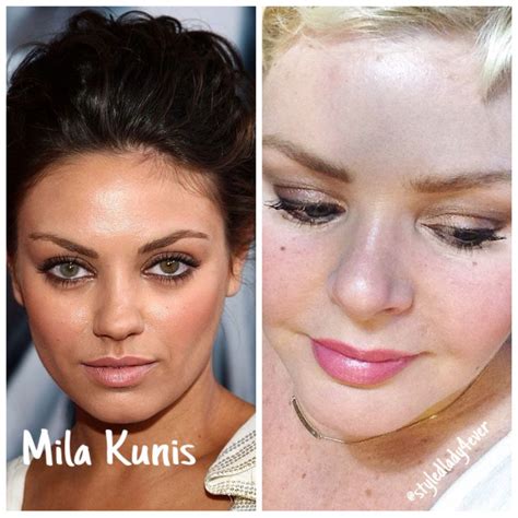 Mila Kunis Inspired Makeup Look