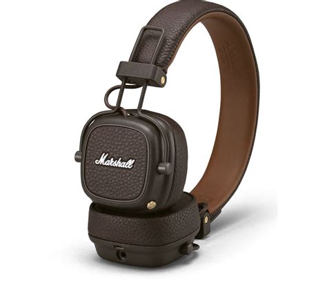 Buy Marshall Major Iii Wireless Bluetooth Headphones Brown Free