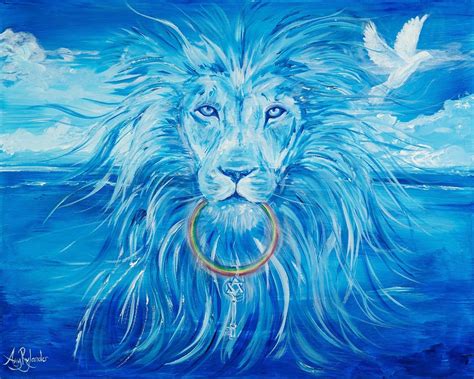 Judah And The Lion Prophetic Art Faith Art Faith Prayer Christian