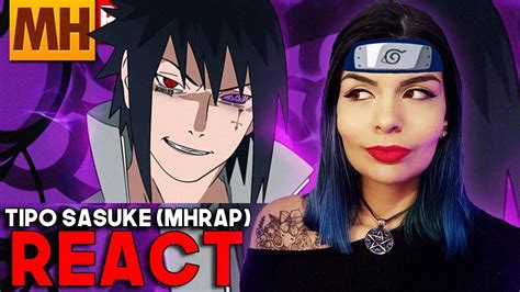 React Tipo Sasuke Naruto Style Trap Prod Sidney