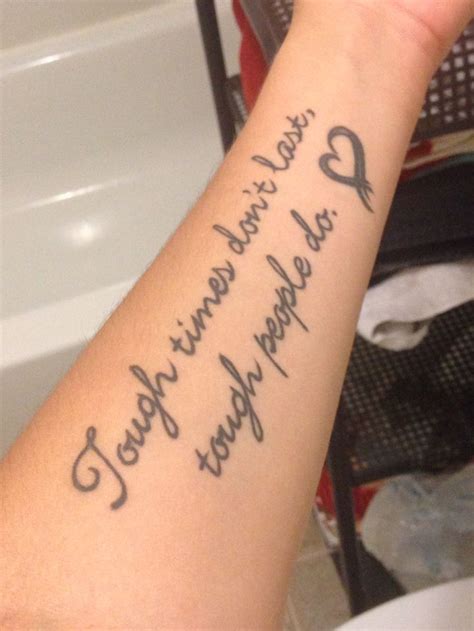 Forearm Quote Tattoos