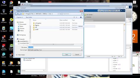 How To Create M File In Matlab Youtube