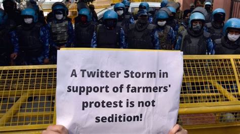 Farmer Protests Indias Sedition Law Used To Muffle Dissent Bbc News