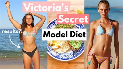 Trying The Victoria Secret Model Diet And Workouts For A Day Youtube