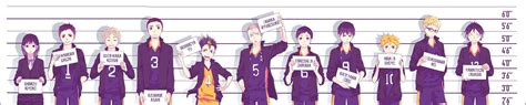 Haikyuu! Karasuno Volleyball Team. | Haikyuu, Haikyuu ...