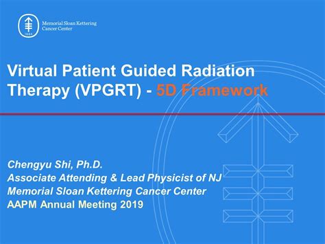 Aapm Vl 5d Imaging And Treatment Planning For Radiation Therapy