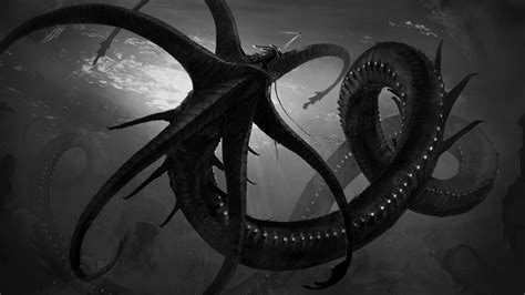 Gargantuan Leviathan By Tapwing Subnautica Concept Art Sea Monster