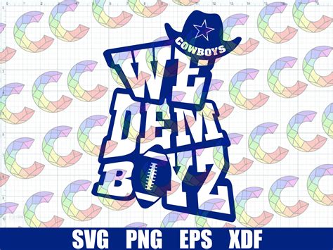 We Dem Boyz Svg Cowboys Fan SVG Cowboys Svg Football Team - Etsy Hong Kong