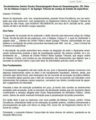 Modelo Carta Oficio Dando Resposta Tribunal De Justica Modelo De