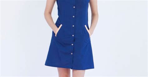 final sale get 30 off waitress uniform retro dress diner dress blue dress waitress dress