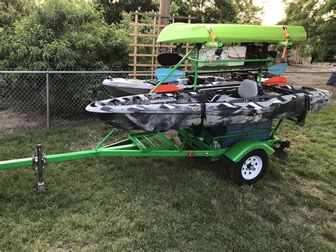 A Kayak Trailer I Recently Finished Building Build Pictures In
